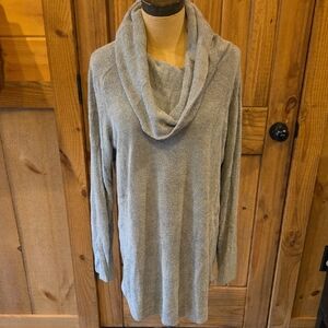 Barefoot Dreams Soft Sage Green Cowl Neck Sweater